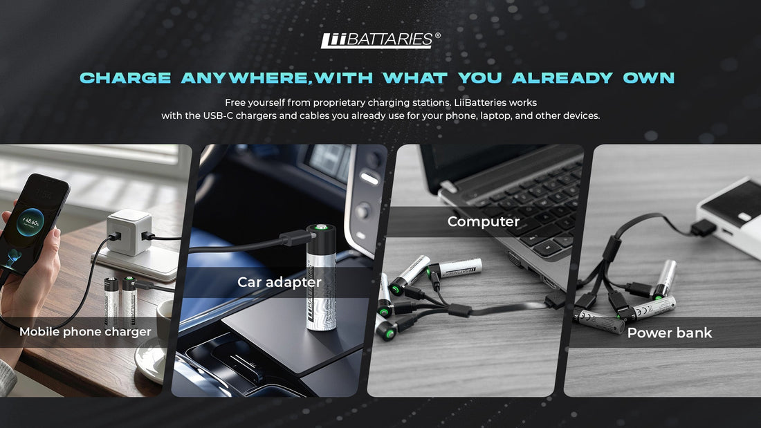 CHARGE ANYWHERE, WITH WHAT YOU ALREADY OWN